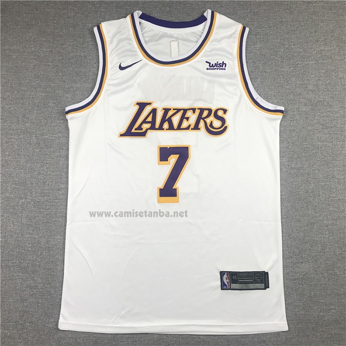 Camiseta Los Angeles Lakers Carmelo Anthony #7 Association 2021 Blanco